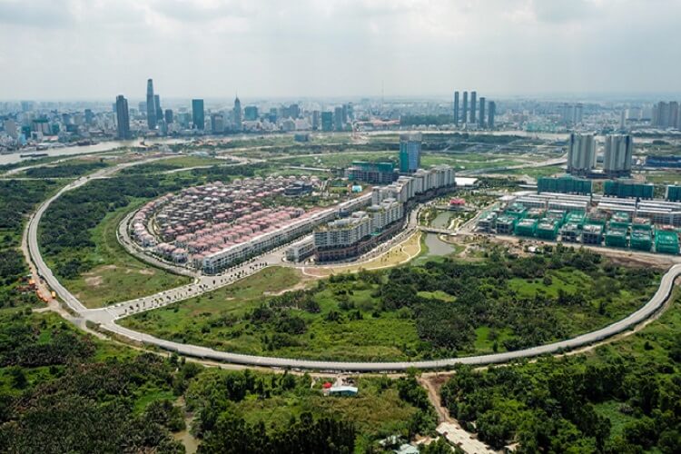 Một dự &aacute;n th&agrave;nh phần trong Khu đ&ocirc; thị Thủ Thi&ecirc;m đang dần hiện l&ecirc;n. 