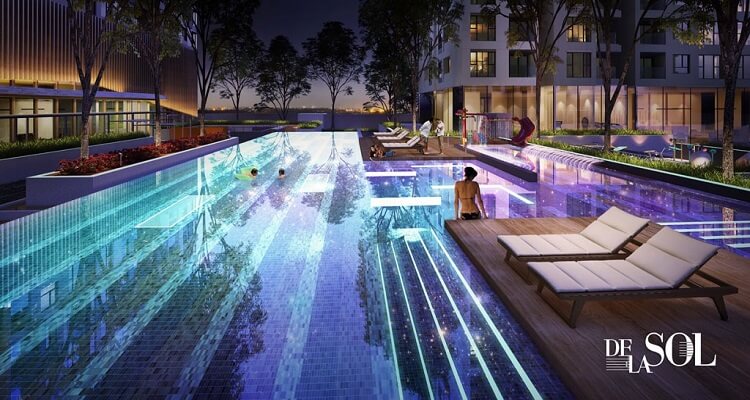 Tiện &iacute;ch hồ bơi dự &aacute;n De La Sol